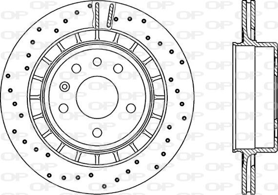 OPEN PARTS Jarrulevy BDRS2242.25